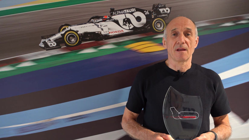 Franz Tost, Alpha Tauri,  riceve il premio Confartigianato Motori 2020